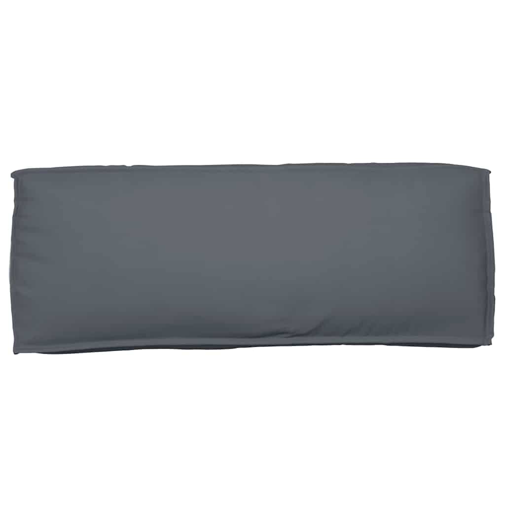 Pallet Cushion for Backrest Anthracite 120 x 40 x 12 cm